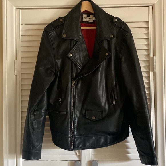 Topman Leather Jacket